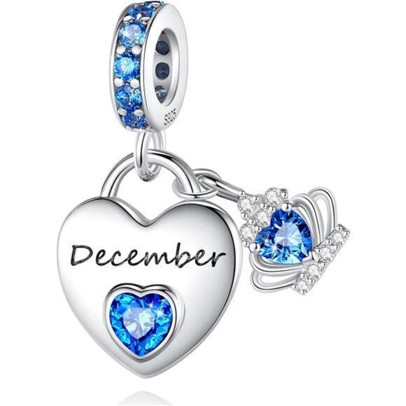 Birthstone Charms for Bracelet/Necklace - Picture 1 of 6